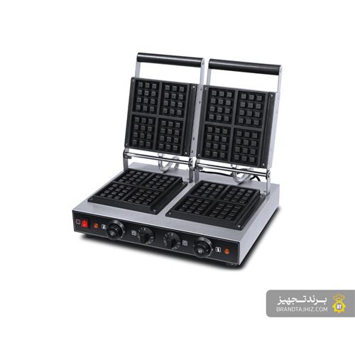 وافل ساز مربعی دو درب براکس (BURAX) - مدل TCG804F2